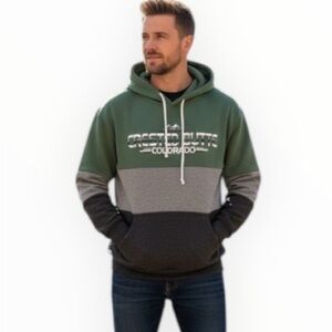 Tipsy Unisex Crested Butte Colorado Sweatshirt Hoodie Made in USA  Size M